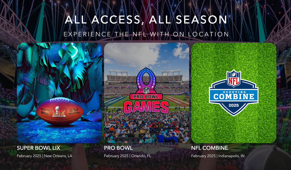 🏈  On Location & NFL Extend Global Hospitality Partnership post image